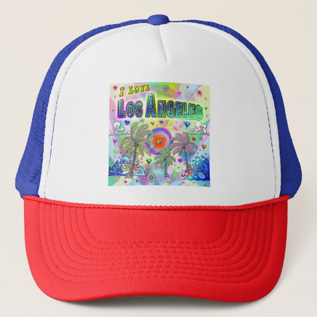 I LOVE Los Angeles Deep Dream Hat (Front)