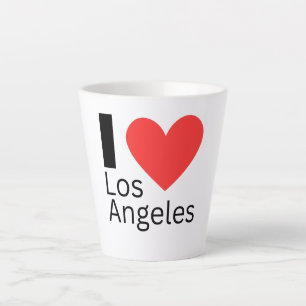 I Love Los Angeles Latte Mug