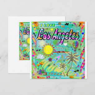 I LOVE Los Angeles Nu Era Card