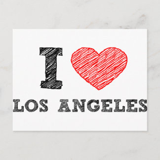 I Love Los Angeles Postcard
