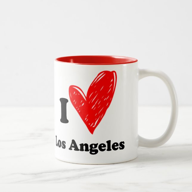 I love Los Angeles Two-Tone Coffee Mug (Right)