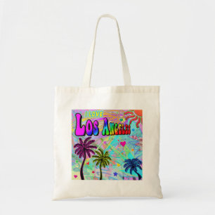 I LOVE Los Angeles Vivid Romance Tote Bag