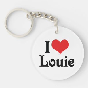 I Love Louie Key Ring