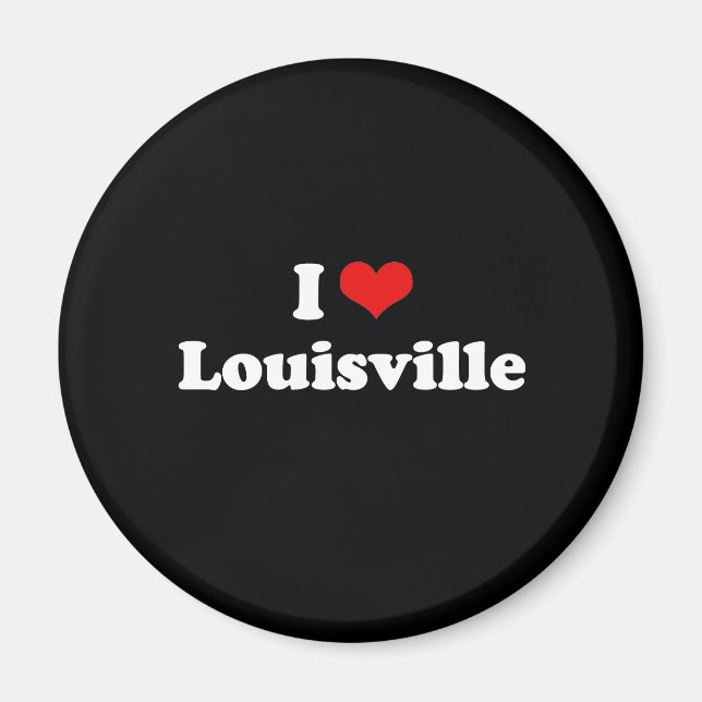 I LOVE LOUISVILLE MAGNET (Front)