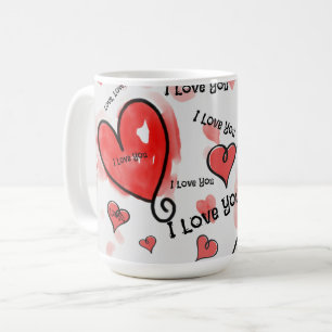 I Love, Love, Love You Coffee Mug