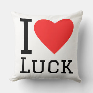 I love luck cushion