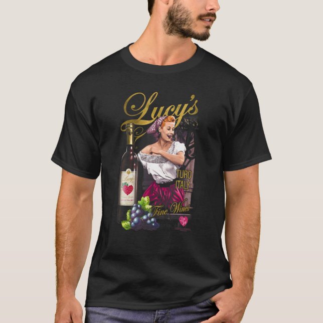 I Love Lucy Bitter Grapes T-Shirt (Front)