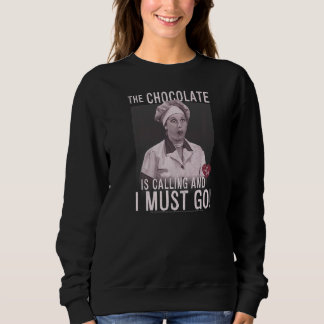 I Love Lucy Chocolate Calling Sweatshirt