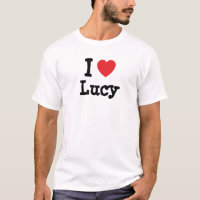 I love Lucy heart T-Shirt
