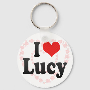 I Love Lucy Key Ring