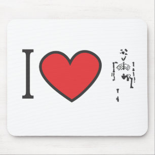 I Love Lucy Mouse Mat