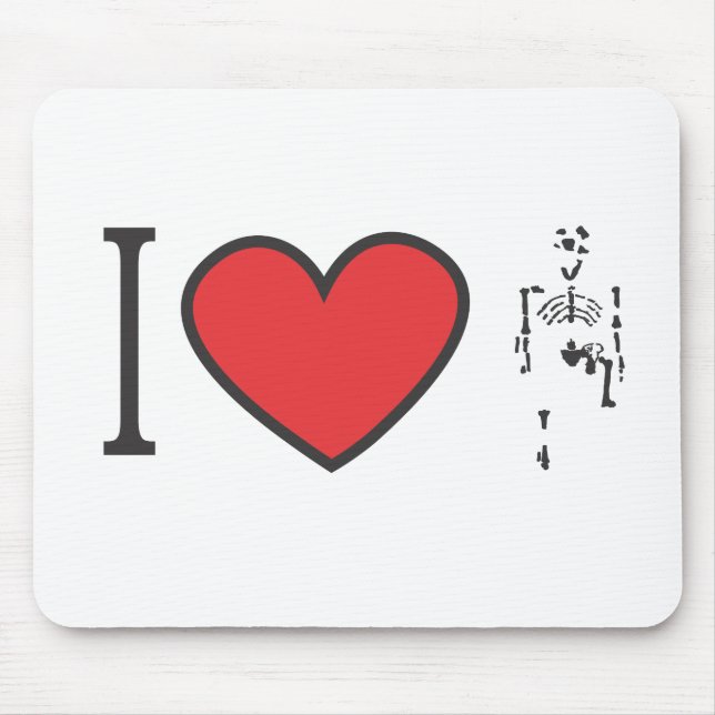 I Love Lucy Mouse Mat (Front)