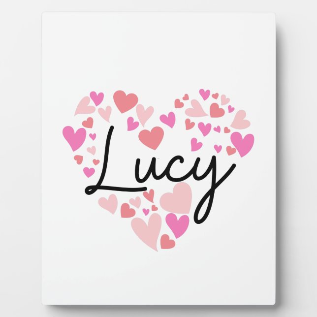 I love Lucy Plaque (Front)