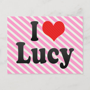 I Love Lucy Postcard