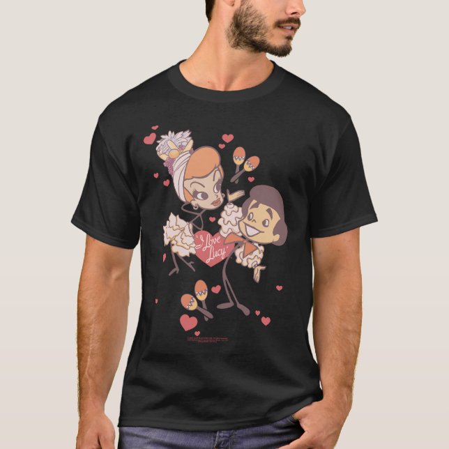 I Love Lucy Rumba Dance T-Shirt (Front)