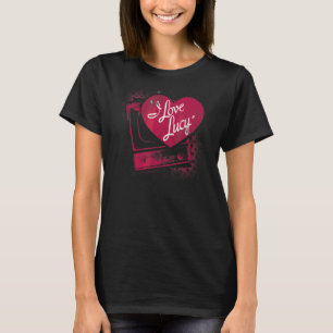 I Love Lucy Spray Paint Heart T-Shirt
