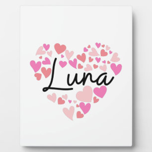 I love Luna Plaque