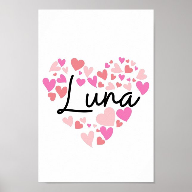 I love Luna Poster (Front)