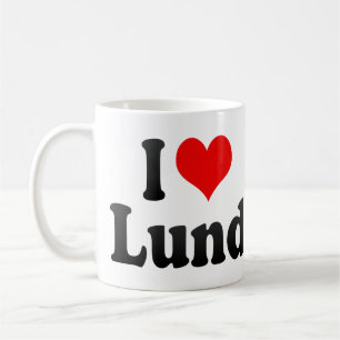 I Love Lund, Sweden. Jag Alskar Lund, Sweden Coffee Mug