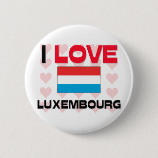 I Love Luxembourg 6 Cm Round Badge