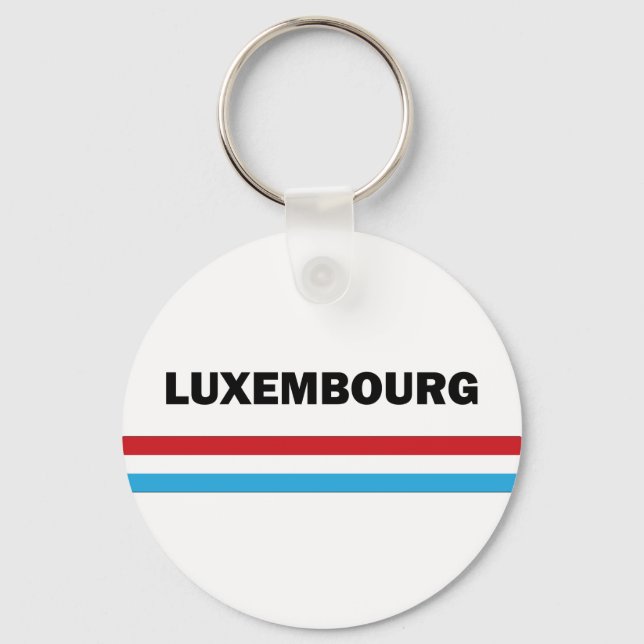 I Love Luxembourg Key Ring (Front)