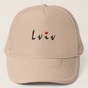 I love Lviv Ukraine Trucker Hat