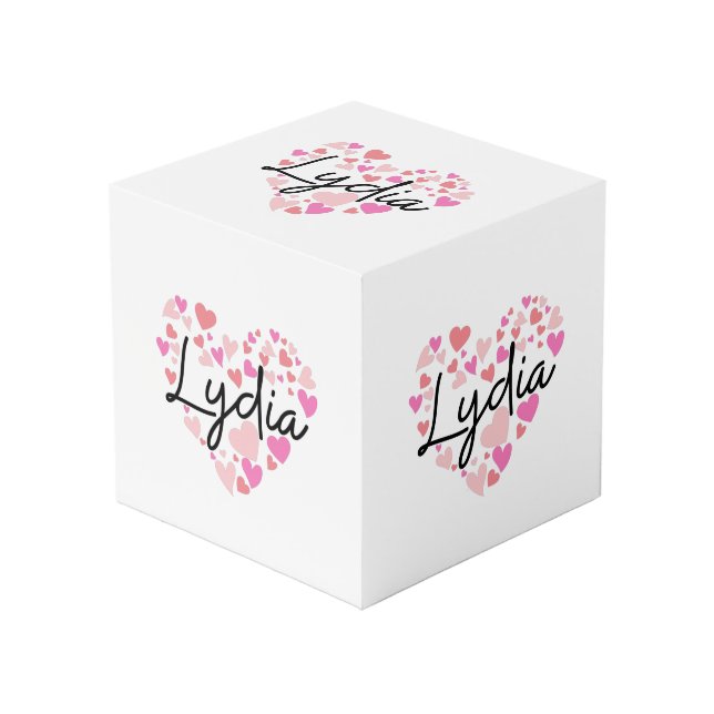 I love Lydia Cube (Front Angled)