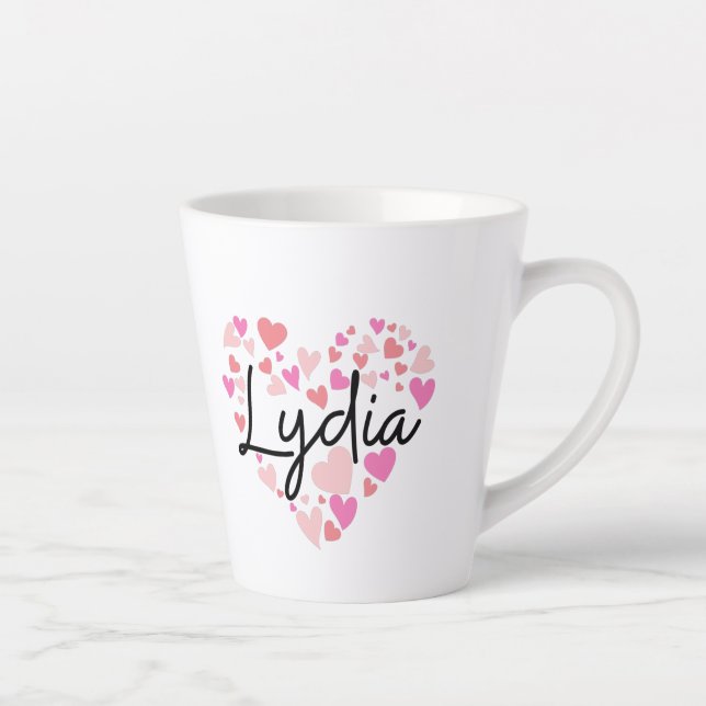 I love Lydia Latte Mug (Right)