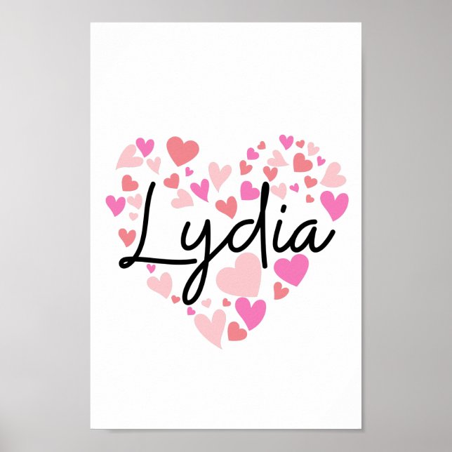 I love Lydia Poster (Front)