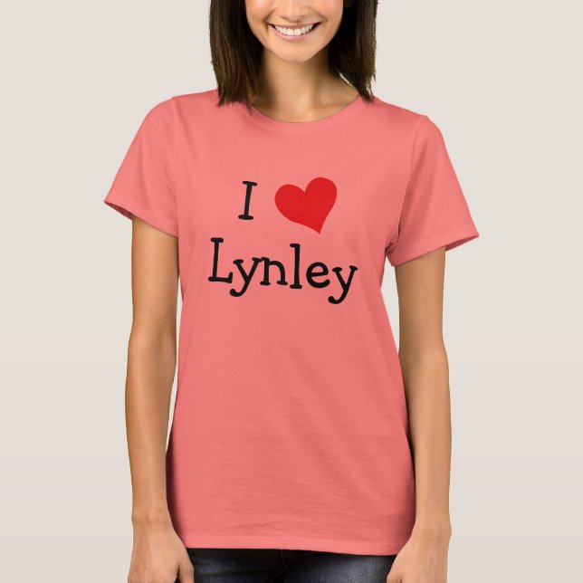 I Love Lynley T-Shirt (Front)