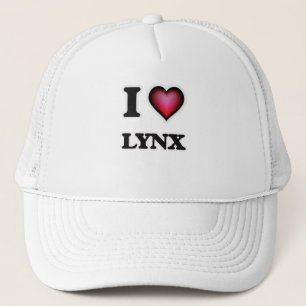 I Love Lynx Trucker Hat