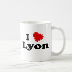 I Love Lyon Coffee Mug