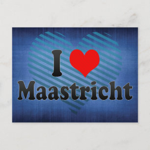 I Love Maastricht, Netherlands Postcard