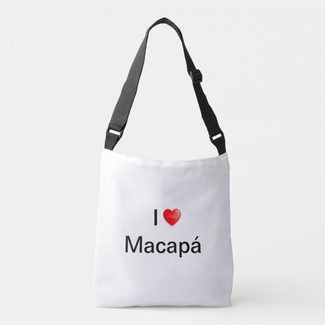 I love Macapá Crossbody Bag (Front)