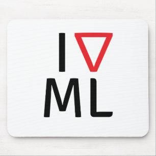 I love machine learning mouse mat
