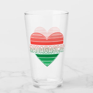 I Love Madagascar, Malagasy Heart Glass