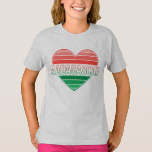 I Love Madagascar, Malagasy Heart T-Shirt