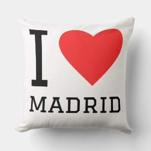 I love madrid cushion