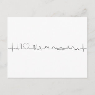 I love Madrid (ecg style) souvenir Postcard
