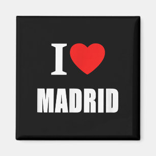 I Love Madrid Spain Espana Sunshine Spanish Summer Magnet