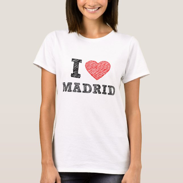 I Love Madrid T-Shirt (Front)