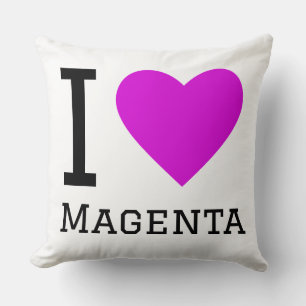 I love magenta  cushion