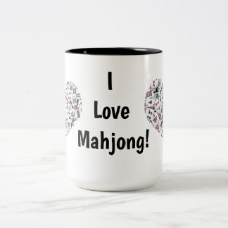 I Love Mahjong Mug