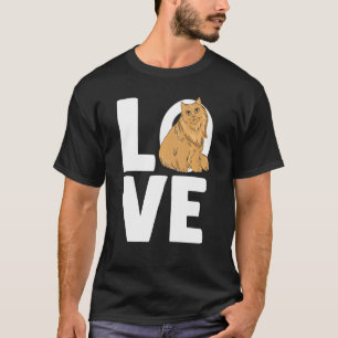 I Love Maine Coon Cat Kitten Owners Cat Ears Maine T-Shirt