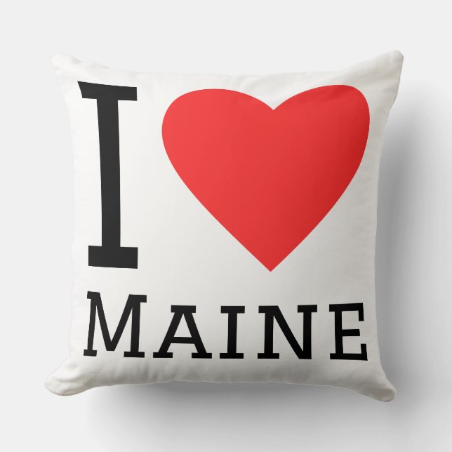 I love maine  cushion (Front)