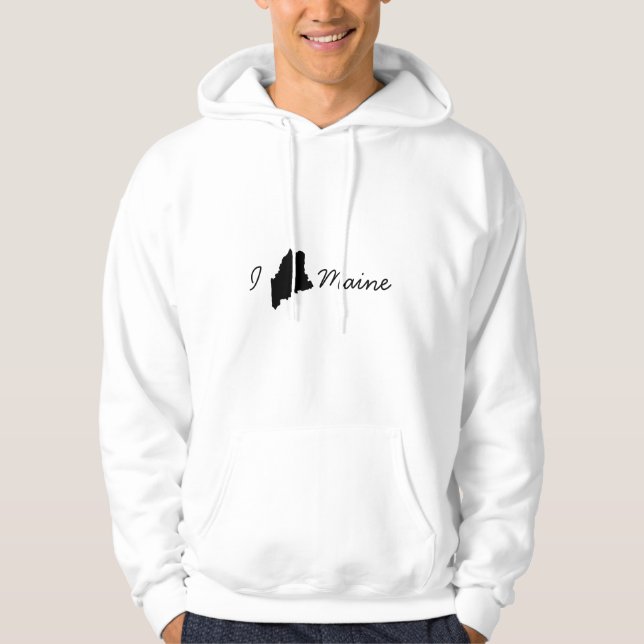 I Love Maine Sweatshirt (Front)