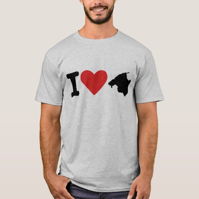 I love Majorca - Spain T-Shirt (Front)