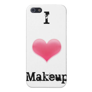 "I Love Makeup" iPhone Case