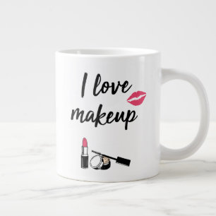 I Love Makeup Large Coffee Mug