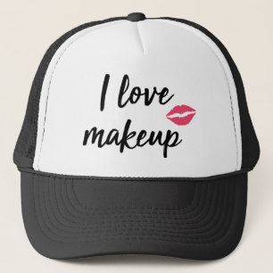 I Love Makeup Trucker Hat